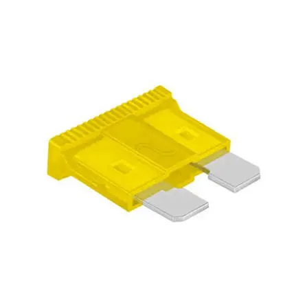 FUSIBLE MINI DE ENCHUFLE 20A AMARILLO