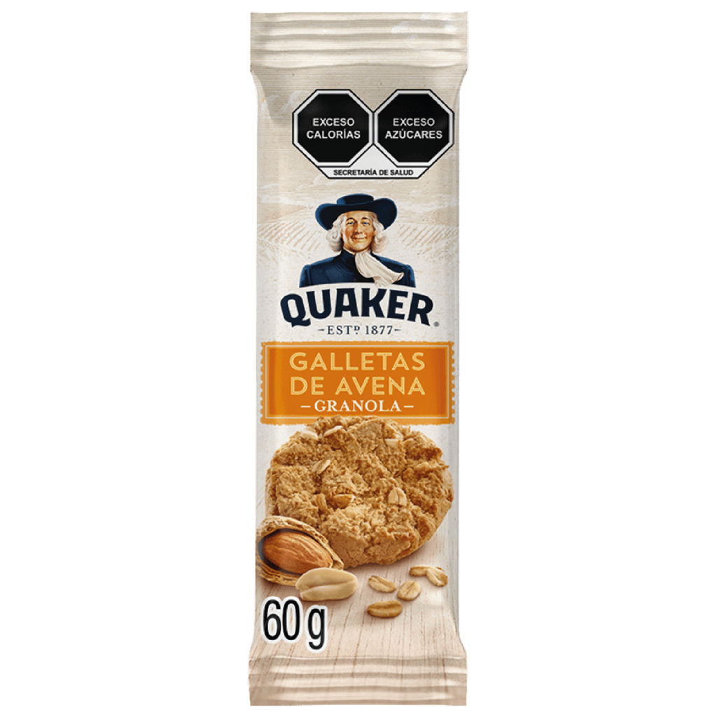 GALLETA QUAKER AVENA GRANOLA PAQUETE