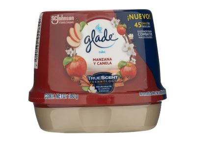 AMBIENTAL CUBO GLADE MANZANA-CANELA (180ML) (105304990)