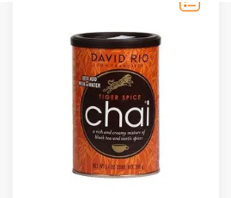 TE CHAI TIGER SPICE DAVID RIO 398 GRS