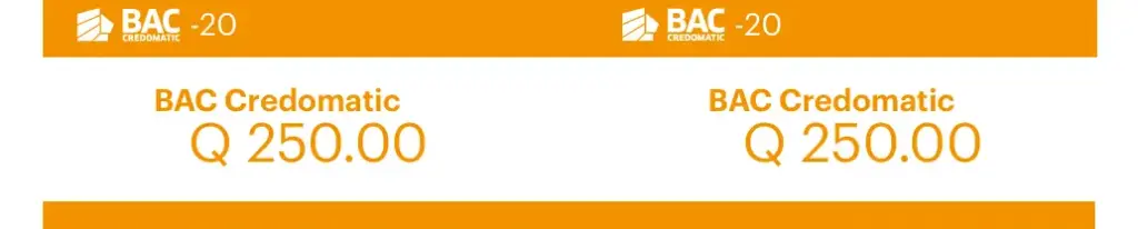 BAC-20PRECINTOS DE 250 COLOR NARANJA-PAP11-01369 CIENTO