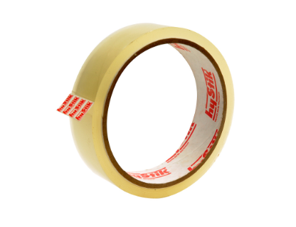 CINTA PARA EMPAQUE HYSTIK 1"*40YDS TRANSPARENTE