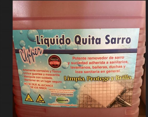 LIQUIDO QUITA SARRO GALON