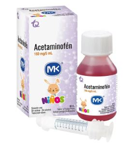ACETAMINOFEN MK 160/5MG JARABE 90ML