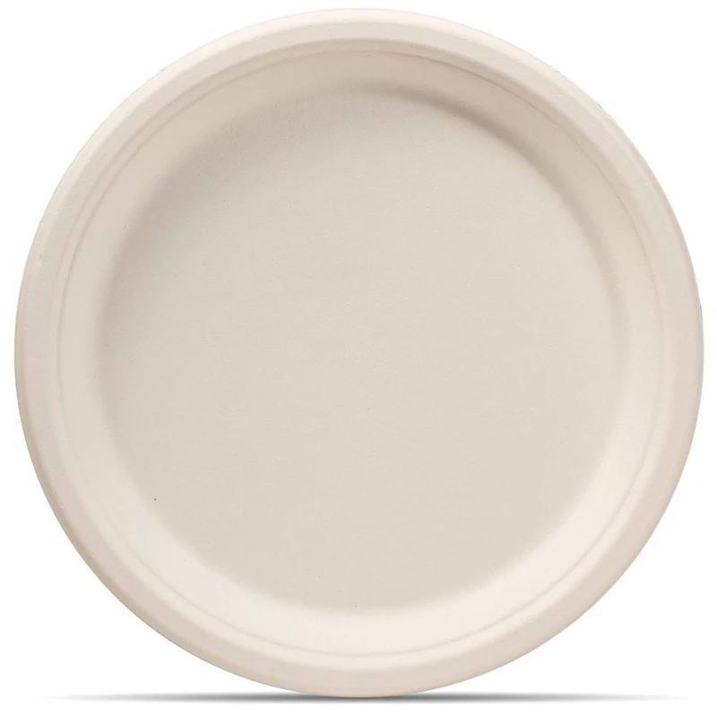 PLATO BIODEGRADABLE, COLOR NATURAL #9