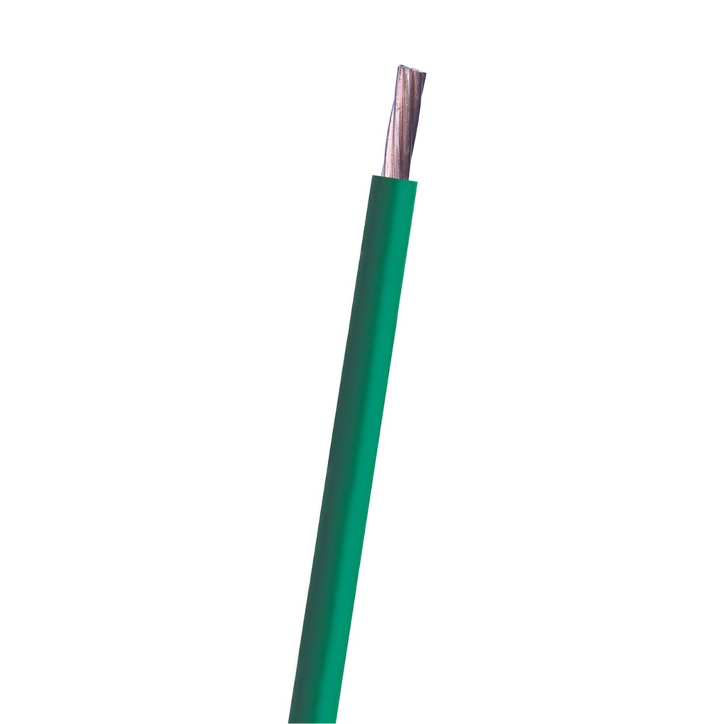 CABLE THHN # 4 VERDE