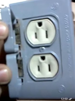 TOMACORRIENTES PARA INTERPERIE COMPLETO