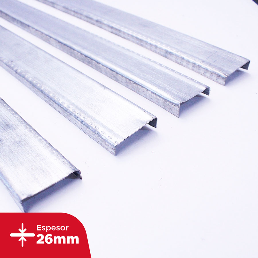 CANAL DE 2 1/2" X 10' PARA TABLAYESO