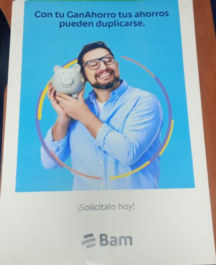 AFICHE GRAN AHORRO BAM NEW