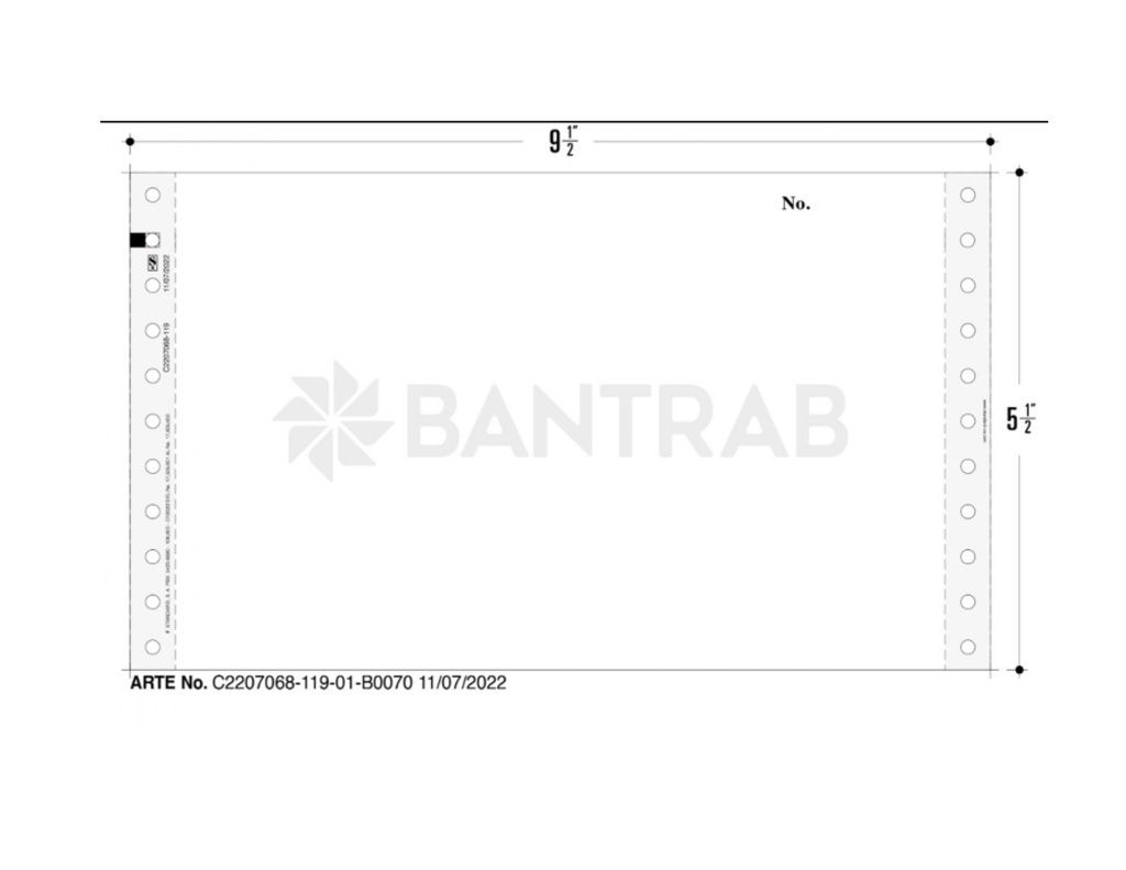 RECIBOS DE INGRESOS VARIOS (CAJA 1,000 UNID)BT0066A