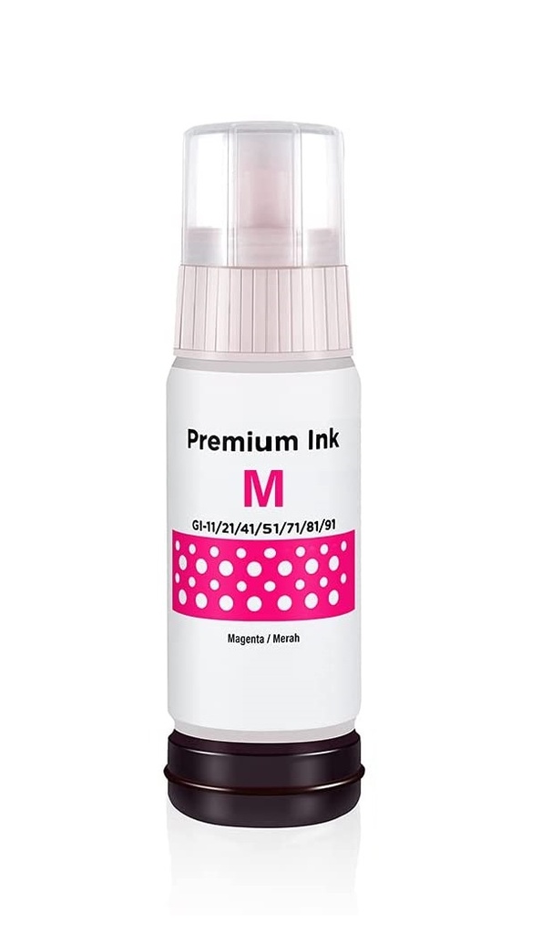 TINTA CANON GI-11 MAGENTA GENERICA (70ML)