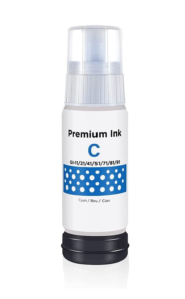 TINTA CANON GI-11 CYAN GENERICA (70ML)