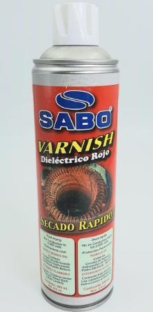 BARNIZ DIELECTRICO ROJO SABO 590ML
