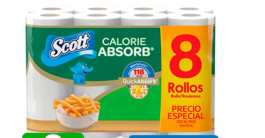 MAYORDOMO SCOTT CALORIE ABSORB P/8