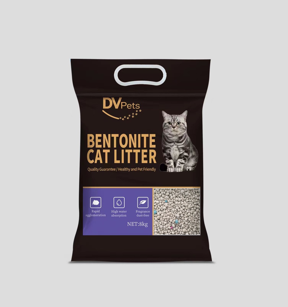 ARENA PARA GATOS BOLSA 8KG.