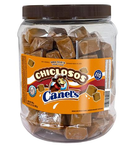 CARAMELOS DE LECHE CANEL'S BOTE (332994)