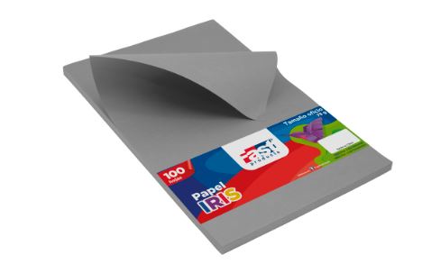 PAPEL BOND CARTA GRIS 75 GMS P/100