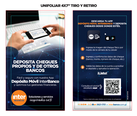 Unifoliar Depósito Móvil INTER
