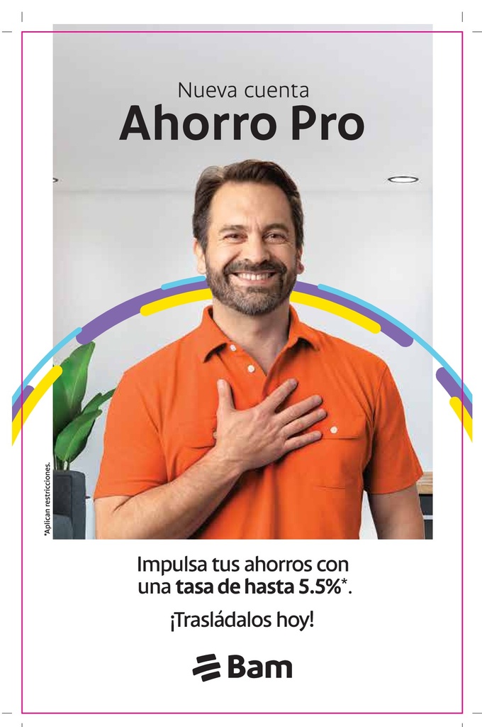 VOLANTES AHORRO ACTIVO BAM NEW P/50 (copia)