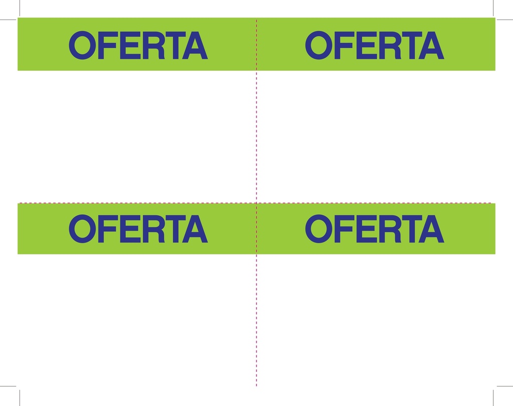 HABLADOR OFERTA  1/4 HORIZONTAL 860562 P/100