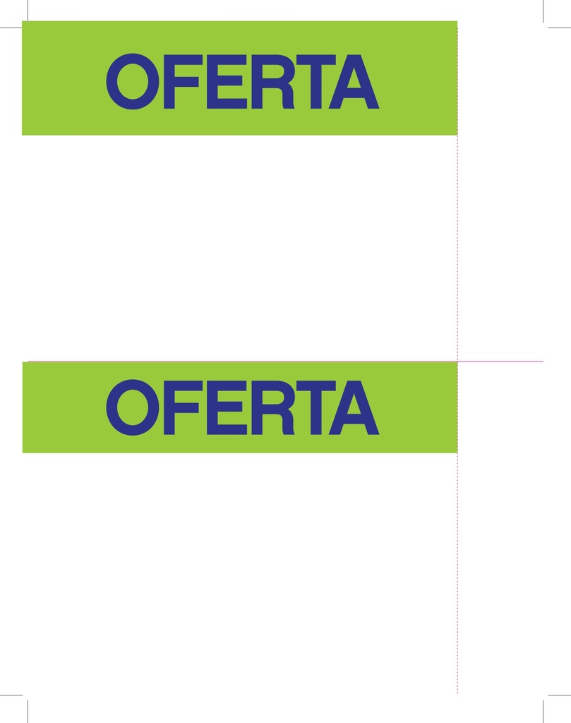 HABLADOR OFERTA 1/2 CARTA  861071 P/100