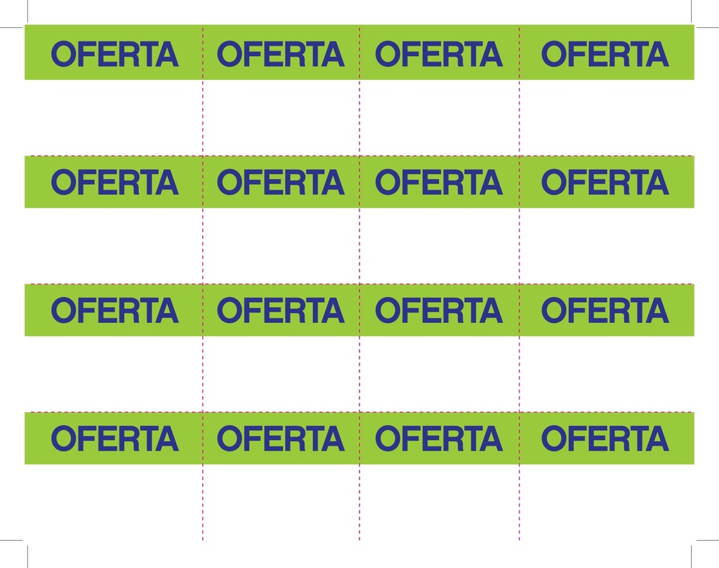 HABLADOR OFERTA 1/16 HORIZONTAL 888518 P/100