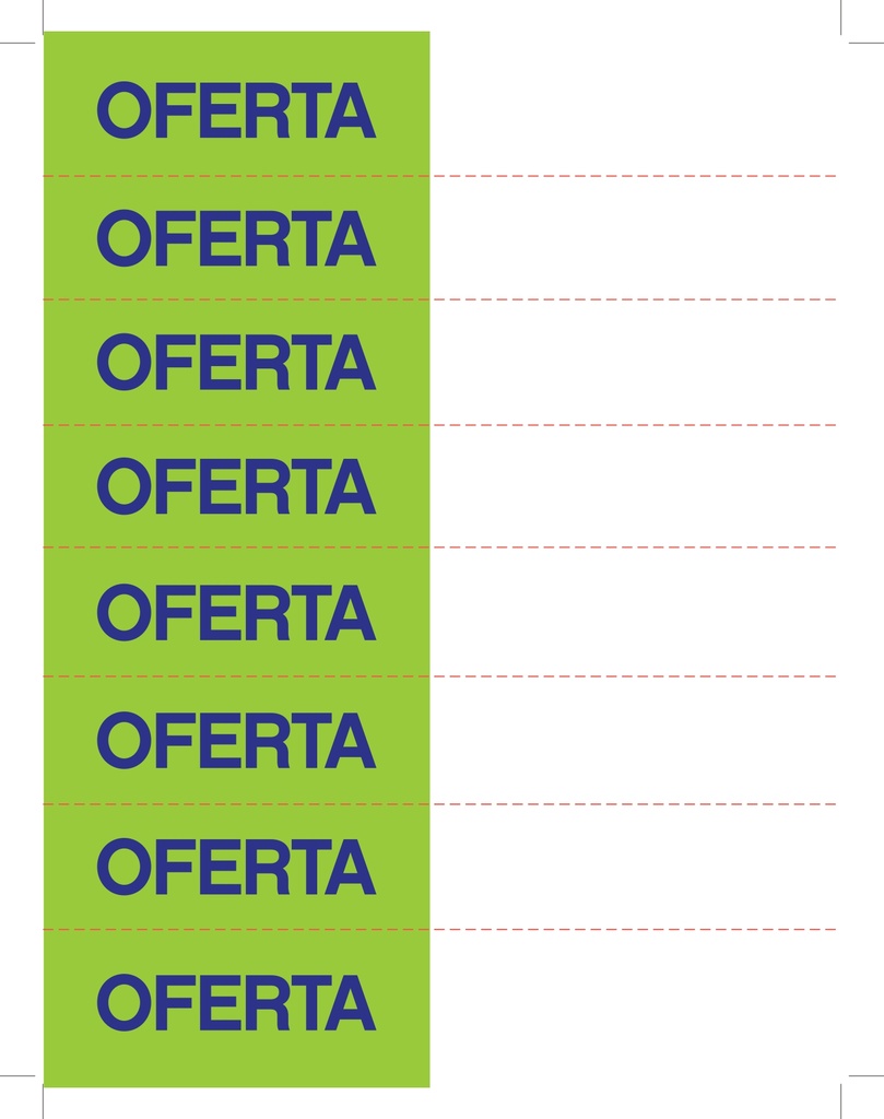 HABLADOR OFERTA  1/8 VERTICAL P/100