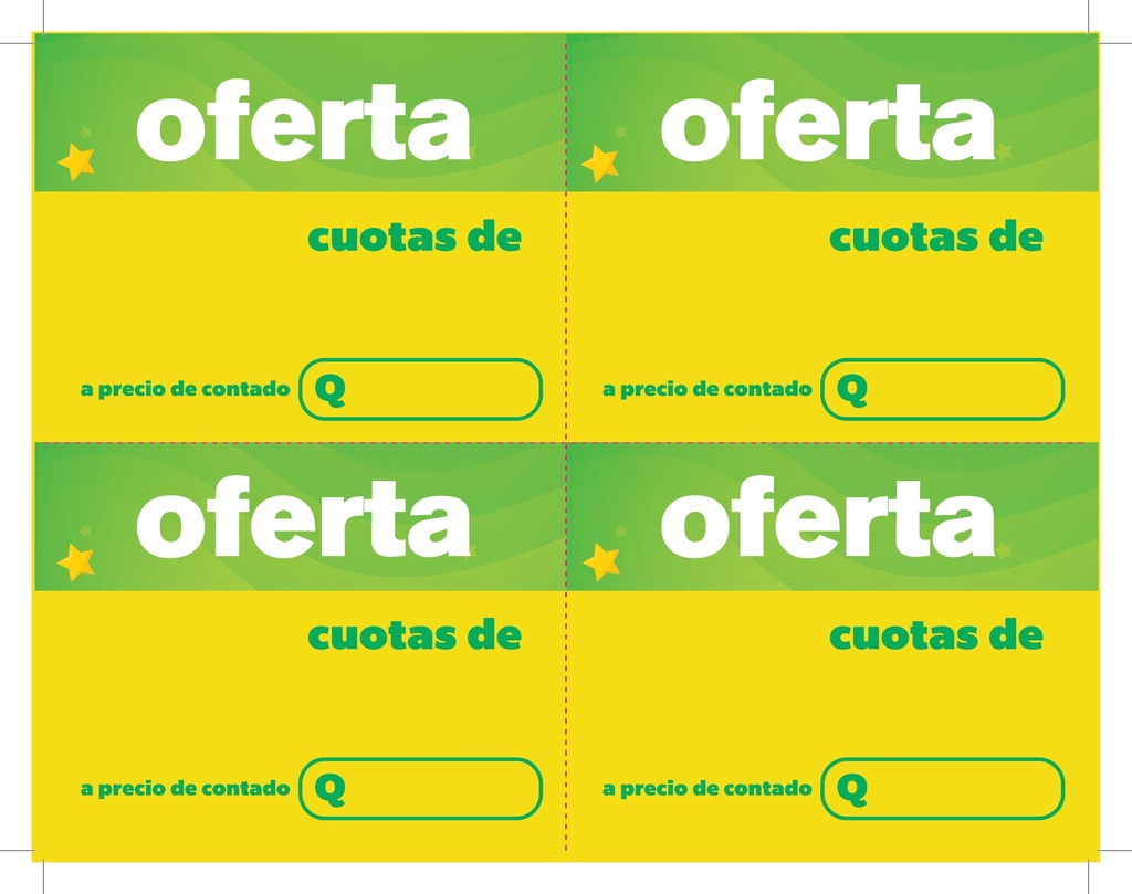 HABLADOR JUGUETON OFERTA  1/4 HORIZONTAL P/100