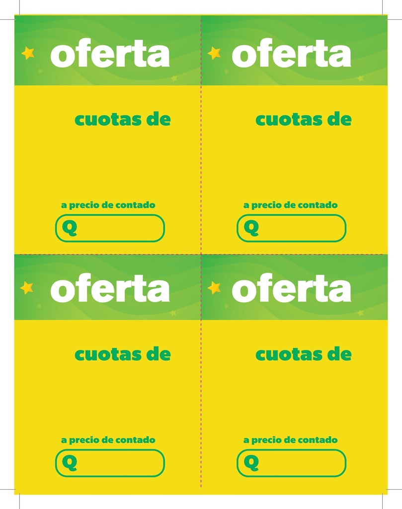 HABLADOR JUGUETON OFERTA 1/4 VERTICAL P/100