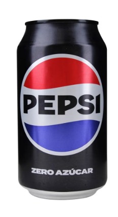 PEPSI  BLACK LATA UNIDAD 
