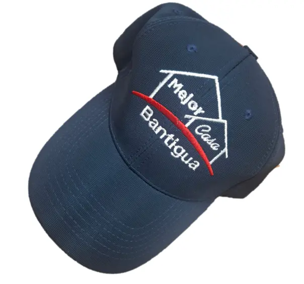 GORRA AZUL MEJOR CASA BCO DE ANTIGUA 