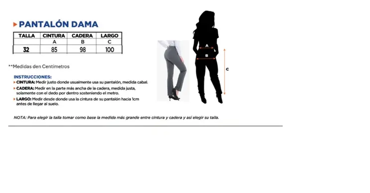 PANTALON DE VESTIR GRIS DAMA BCO DE ANTIGUA TALLA 32