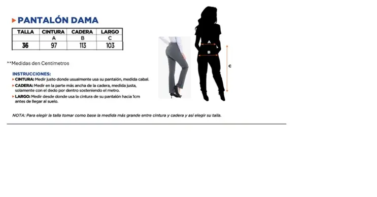 PANTALON DE VESTIR GRIS DAMA BCO DE ANTIGUA TALLA 36