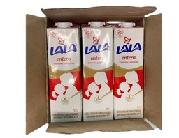 [CAF131] LECHE ENTERA LALA CAJA/12 LTS