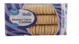 [CAF164] GALLETA DE VAINILLA RELLENA CON CREMA GREAT VALUE (708 GMS)