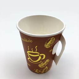 [CAF235] VASO DE PAPEL 8ONZ. CON ASA P/50