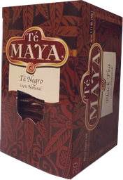 [CAF264] TE MAYA NATURAL (NEGRO) CAJA DE 20U