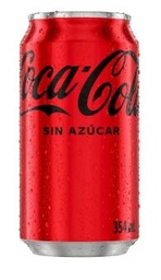 [CAF471] COCA COLA ZERO LATA 355ML
