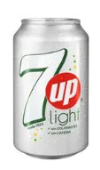 [CAF494] SEVEN UP LIGHT LATA