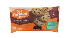 [CAF550] GALLETA DEL CARMEN AVENA CON CHOCOLATE (264 GMS)