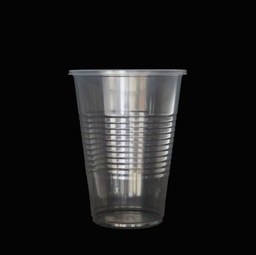 [CAF564] VASO PLASTICO TRANSP. 7 ONZAS (25 U)