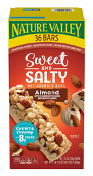 [CAF573] BARRA NATURE VALLEY DE ALMENDRA DULCES Y SALADAS (6532)