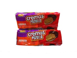 [CAF67] GALLETA CREMA POZUELO P/12