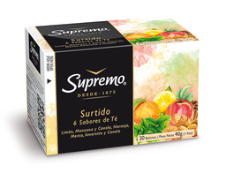 [CAF81] TE DE SABORES SUPREMO C/20