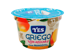 [CAF857] YOGURT GRIEGO YES SIN AZUCAR (150 GR)