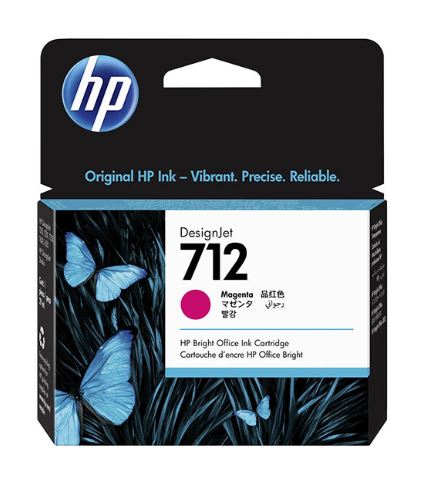 [COM264] TINTA HP MAGENTA DESINGJET T250, 29 ML (712)