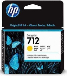 [COM268] TINTA HP YELLOW DESINGJET T250, 38 ML (712)