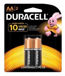 [COM471] BATERIAS ALCALINAS AA DURACELL BLISTER/2