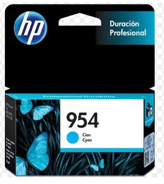 [COM583] TINTA HP 954 CYAN