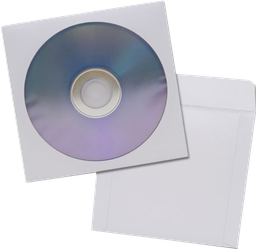 [COM718] SOBRE BLANCO PARA CD UNIDAD (10748)